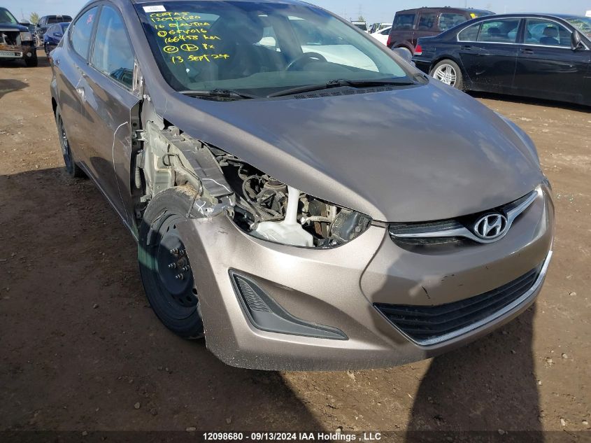 5NPDH4AE5GH654016 2016 Hyundai Elantra Se/Sport/Limited