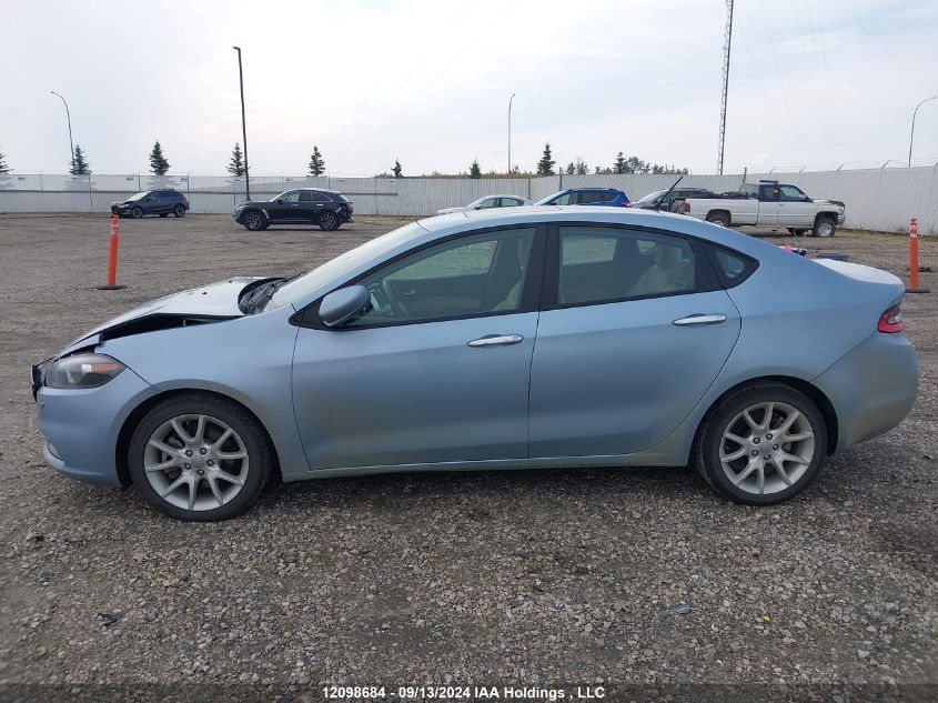 2013 Dodge Dart Limited/R/T VIN: 1C3CDFCA3DD300773 Lot: 12098684