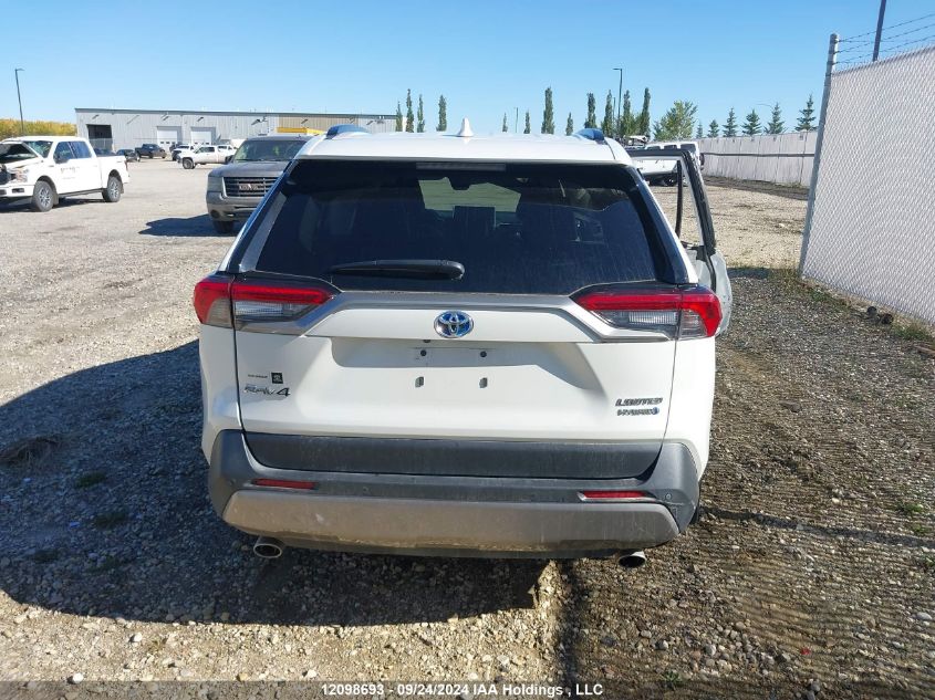 2022 Toyota Rav4 Limited VIN: 2T3DWRFV1NW132937 Lot: 12098693