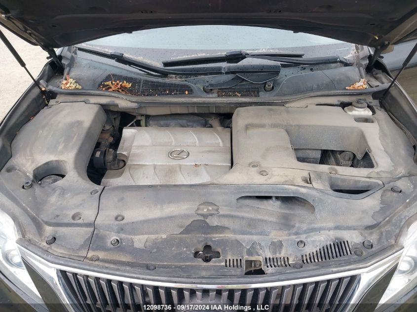 2012 Lexus Rx 350 VIN: 2T2BK1BA8CC144240 Lot: 12098736