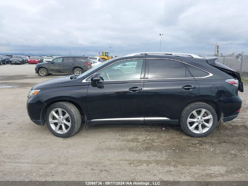 2012 Lexus Rx 350 VIN: 2T2BK1BA8CC144240 Lot: 12098736