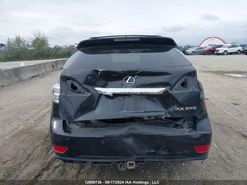 2012 Lexus Rx 350 VIN: 2T2BK1BA8CC144240 Lot: 12098736