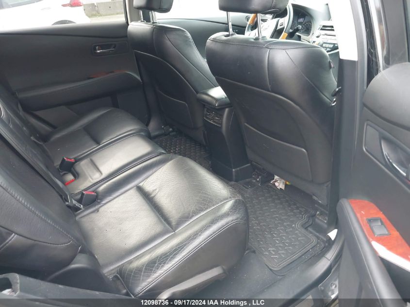 2012 Lexus Rx 350 VIN: 2T2BK1BA8CC144240 Lot: 12098736