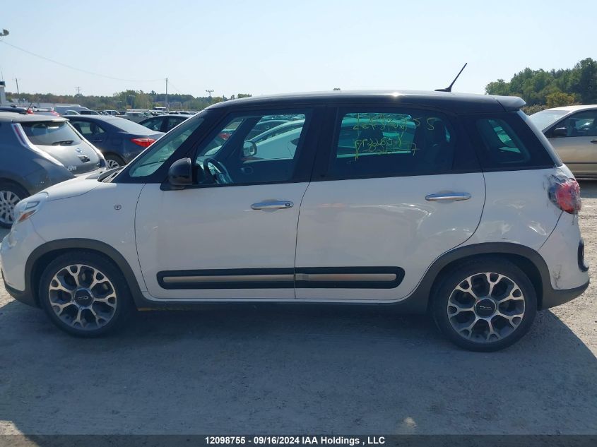 2014 Fiat 500L Trekking VIN: ZFBCFADH7EZ026697 Lot: 12098755