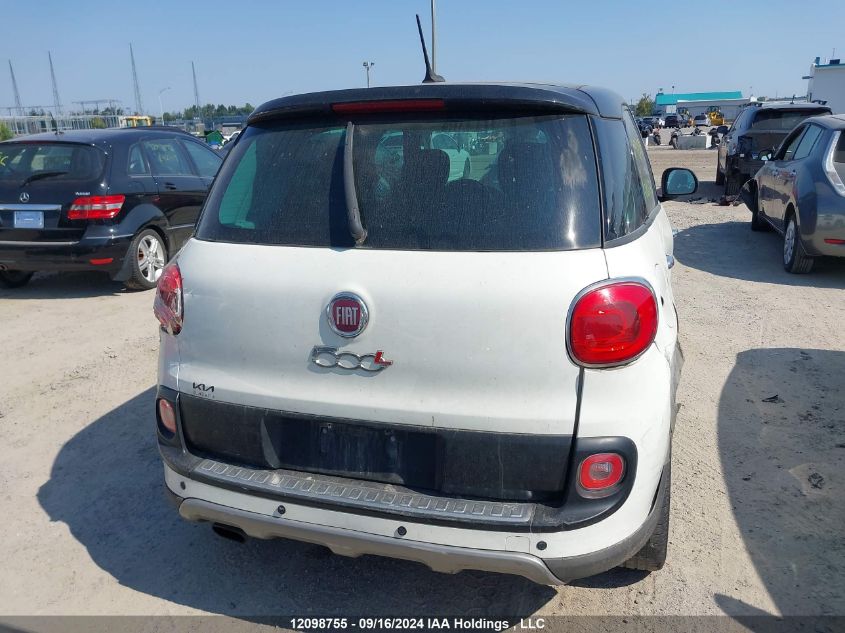 2014 Fiat 500L Trekking VIN: ZFBCFADH7EZ026697 Lot: 12098755