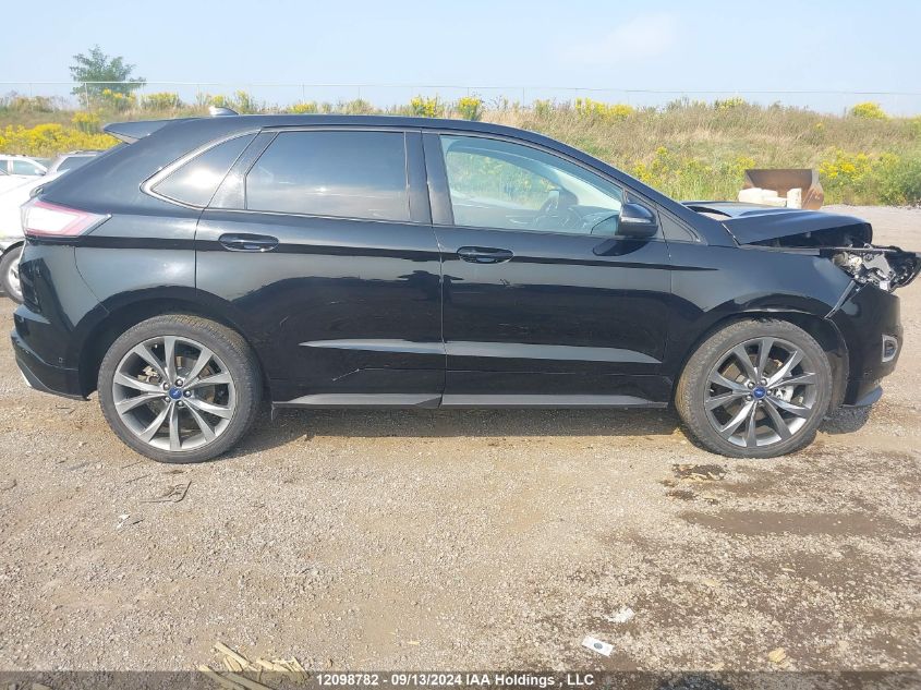 2017 Ford Edge Sport VIN: 2FMPK4AP8HBB99526 Lot: 12098782