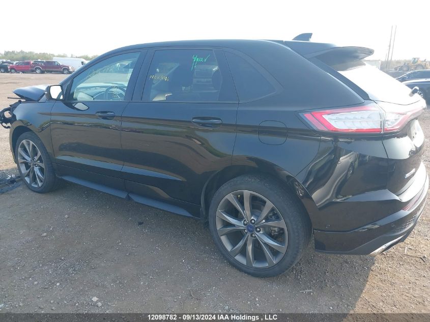 2017 Ford Edge Sport VIN: 2FMPK4AP8HBB99526 Lot: 12098782