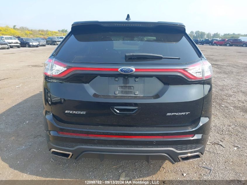 2017 Ford Edge Sport VIN: 2FMPK4AP8HBB99526 Lot: 12098782