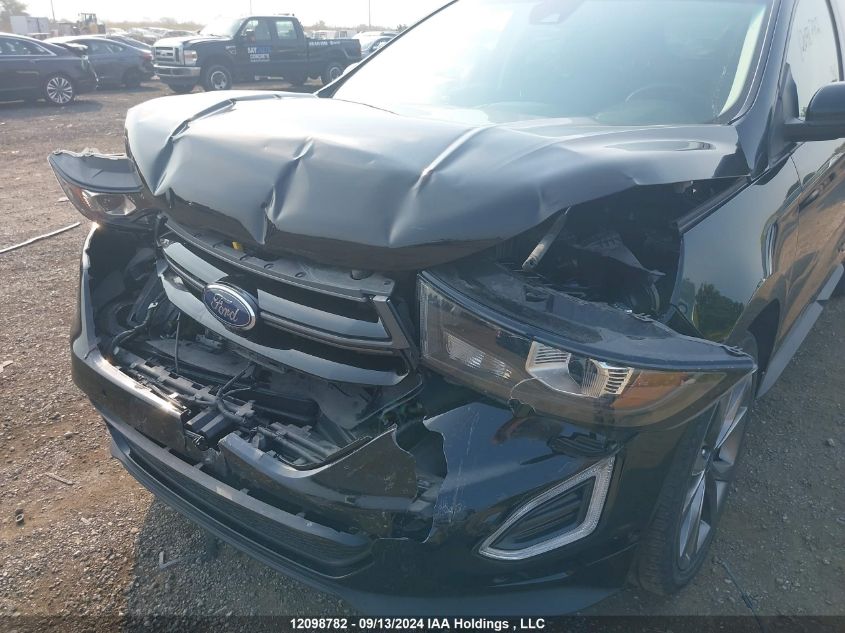 2017 Ford Edge Sport VIN: 2FMPK4AP8HBB99526 Lot: 12098782