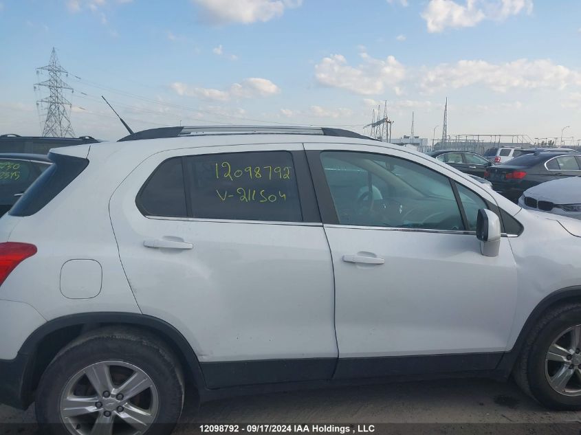 3GNCJLEB8EL211504 2014 Chevrolet Trax