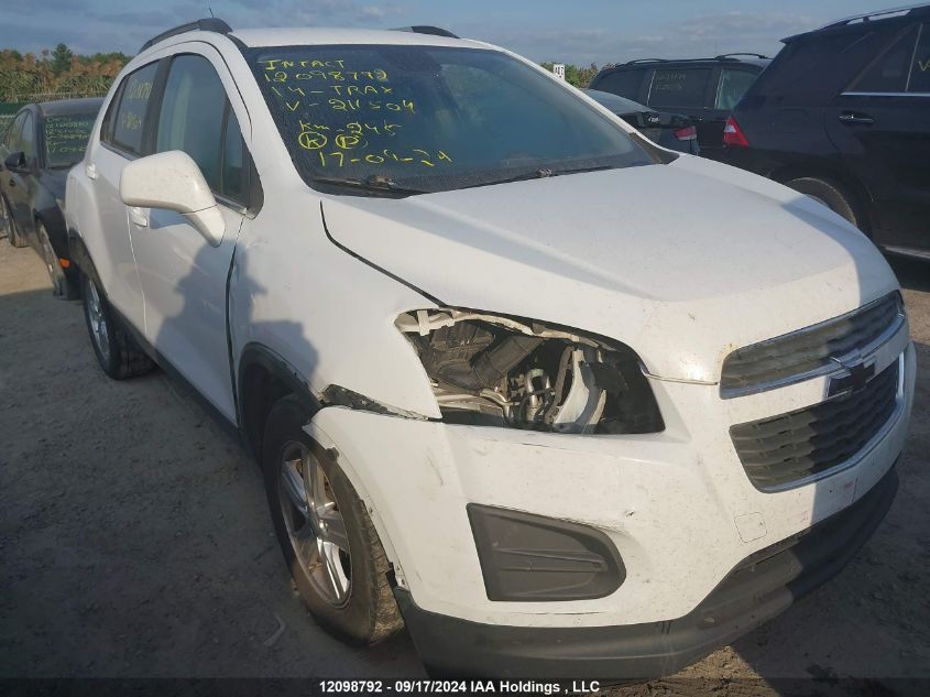 3GNCJLEB8EL211504 2014 Chevrolet Trax