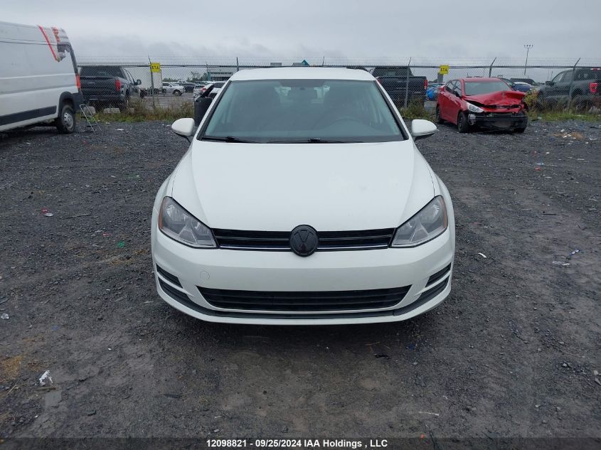 2015 Volkswagen Golf VIN: 3VW117AU4FM008973 Lot: 12098821