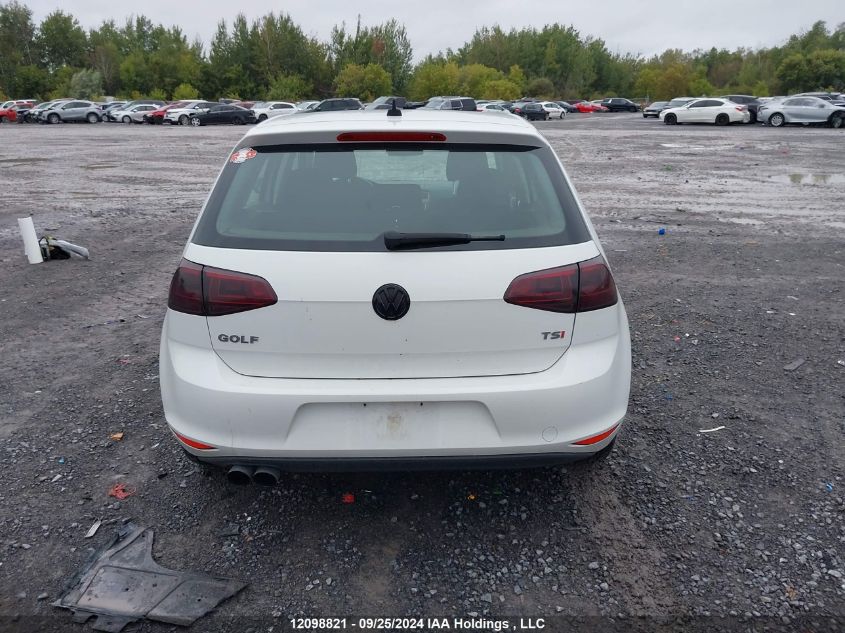 2015 Volkswagen Golf VIN: 3VW117AU4FM008973 Lot: 12098821