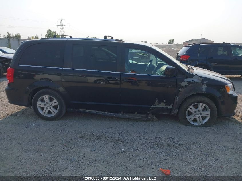 2018 Dodge Grand Caravan Crew VIN: 2C4RDGDG5JR302693 Lot: 12098833