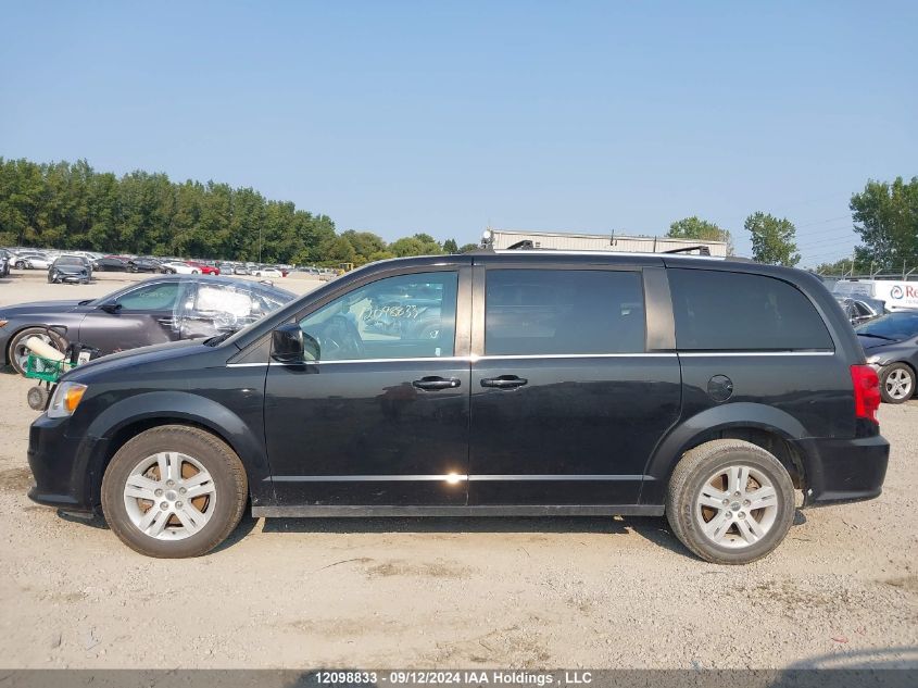 2018 Dodge Grand Caravan Crew VIN: 2C4RDGDG5JR302693 Lot: 12098833