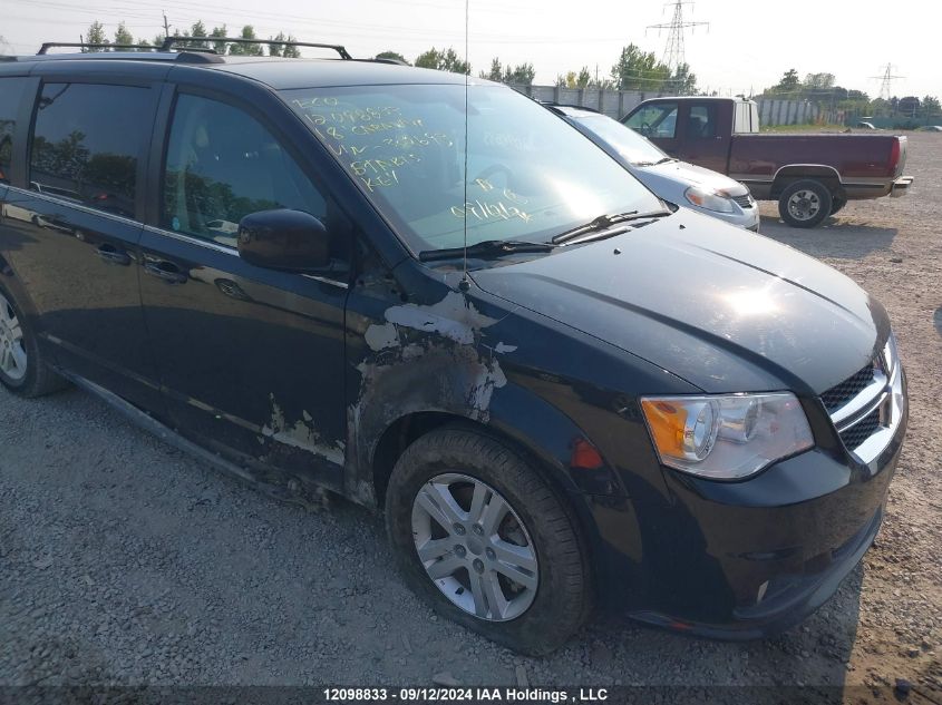 2018 Dodge Grand Caravan Crew VIN: 2C4RDGDG5JR302693 Lot: 12098833