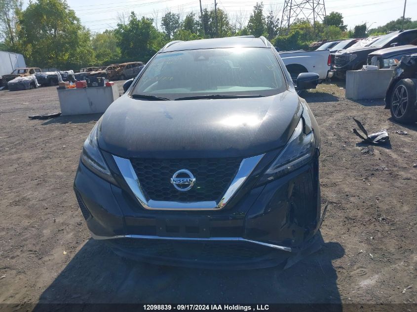 2022 Nissan Murano VIN: 5N1AZ2BS8NC127861 Lot: 12098839