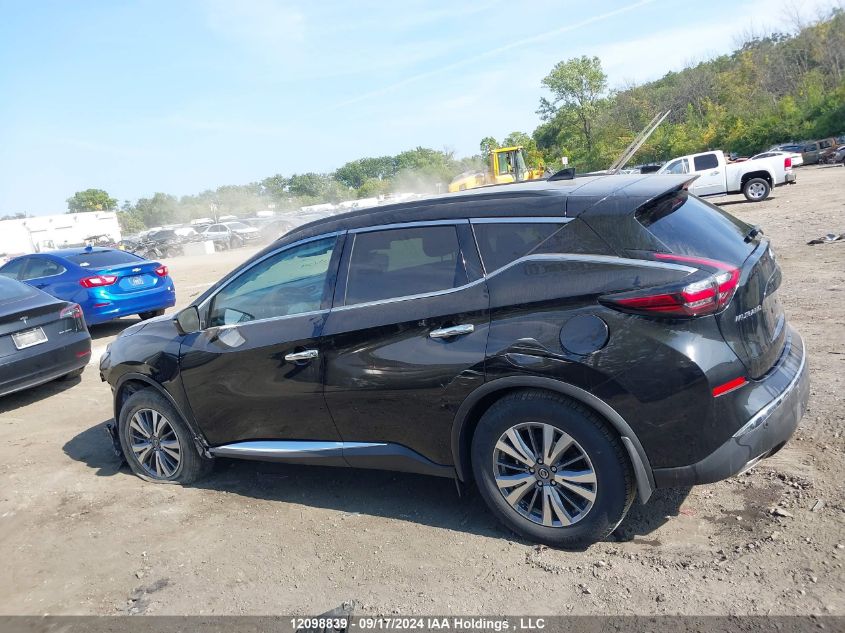 2022 Nissan Murano VIN: 5N1AZ2BS8NC127861 Lot: 12098839