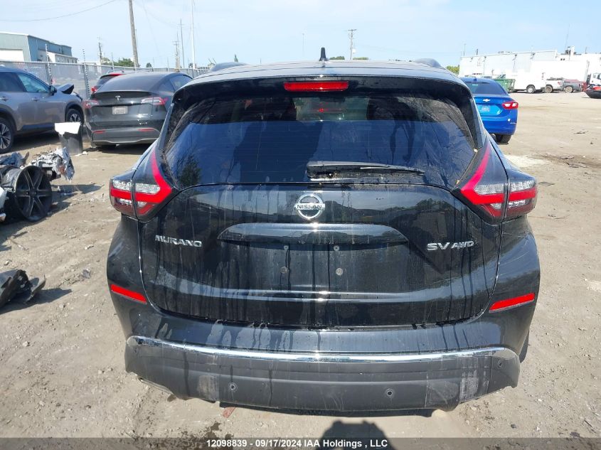 2022 Nissan Murano VIN: 5N1AZ2BS8NC127861 Lot: 12098839