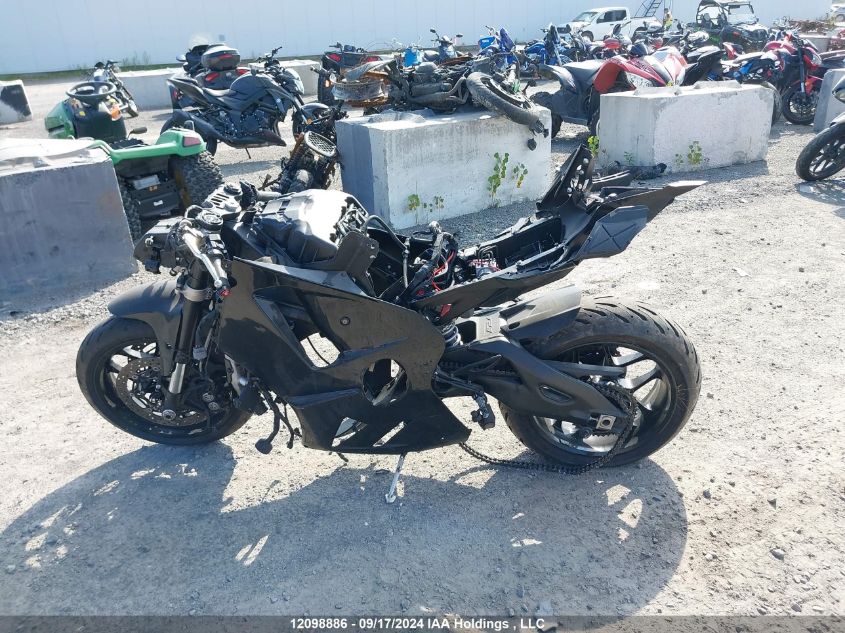 2020 Yamaha Yzfr1 VIN: JYARN66N0LA000346 Lot: 12098886