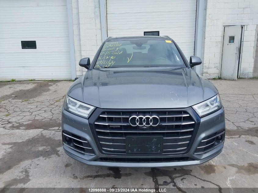 2020 Audi Q5 VIN: WA1F2BFY1L2048526 Lot: 12098888