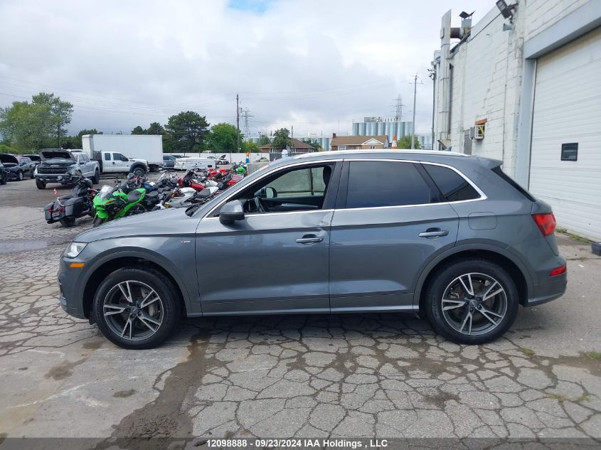 2020 Audi Q5 VIN: WA1F2BFY1L2048526 Lot: 12098888