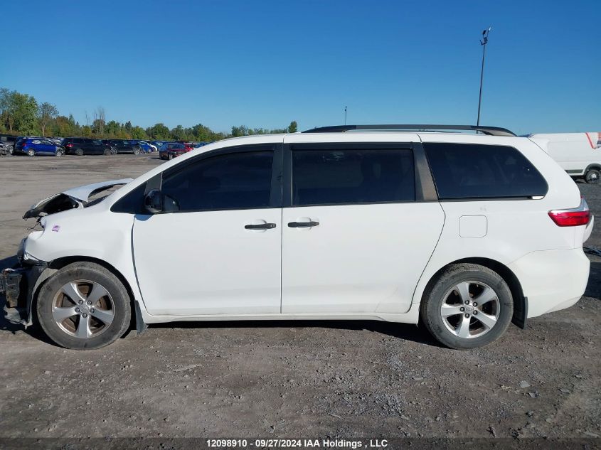 2016 Toyota Sienna VIN: 5TDZK3DC5GS719226 Lot: 12098910