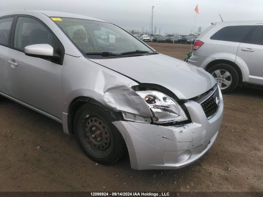 2008 Nissan Sentra 2.0 VIN: 3N1AB61E48L613865 Lot: 12098924