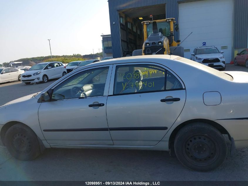 2003 Toyota Corolla Ce/Le/S VIN: 2T1BR32E43C748401 Lot: 12098951