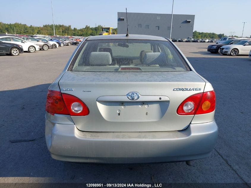 2003 Toyota Corolla Ce/Le/S VIN: 2T1BR32E43C748401 Lot: 12098951