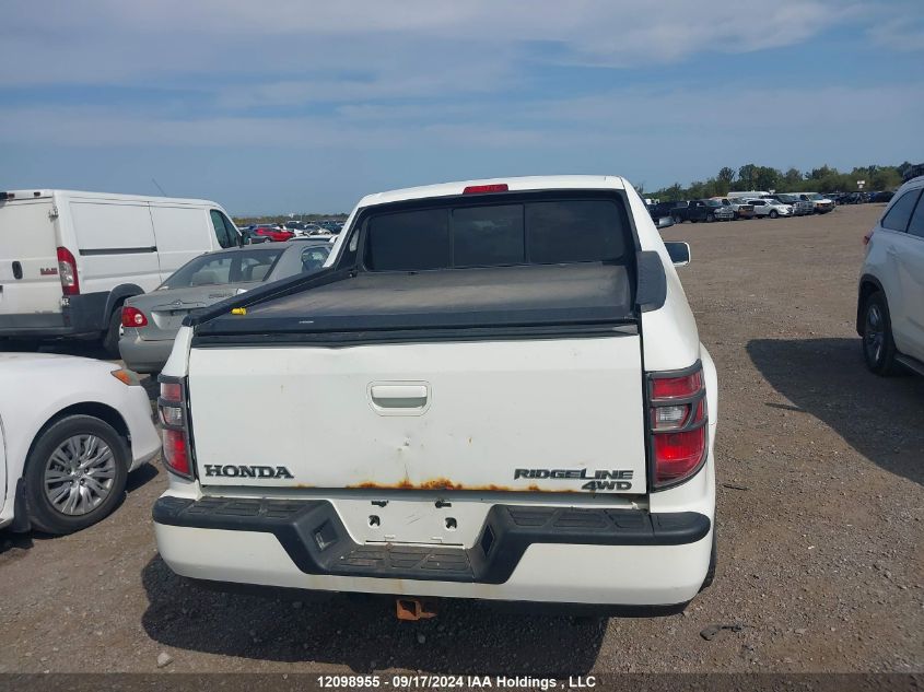 2010 Honda Ridgeline Rtl VIN: 5FPYK1F53AB501304 Lot: 12098955