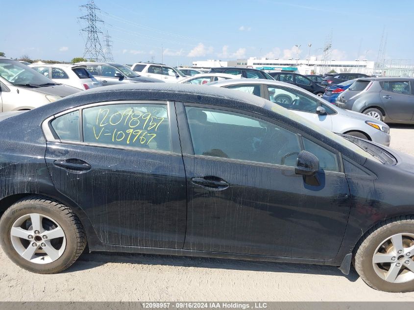 2HGFB2F41DH109967 2013 Honda Civic Sdn