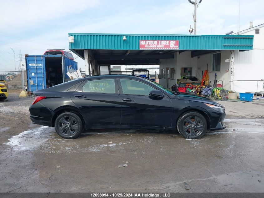 2022 Hyundai Elantra Sel VIN: KMHLM4AG7NU283545 Lot: 12098994