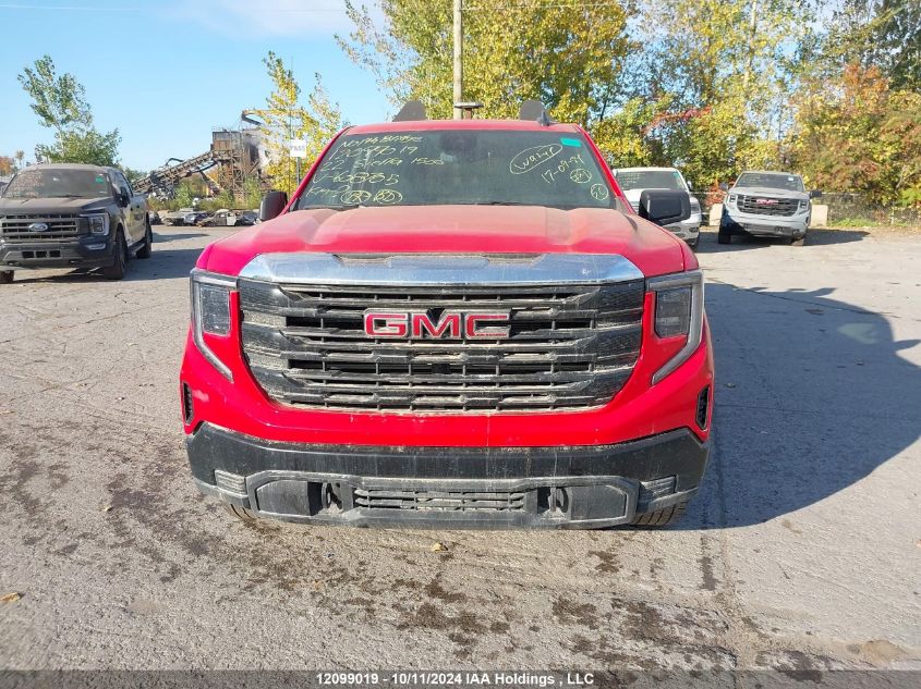 2022 GMC Sierra 1500 VIN: 1GTPUAEK0NZ608705 Lot: 12099019