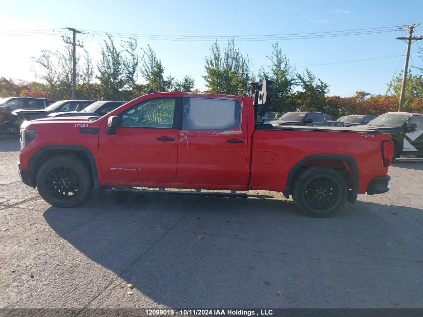 2022 GMC Sierra 1500 VIN: 1GTPUAEK0NZ608705 Lot: 12099019