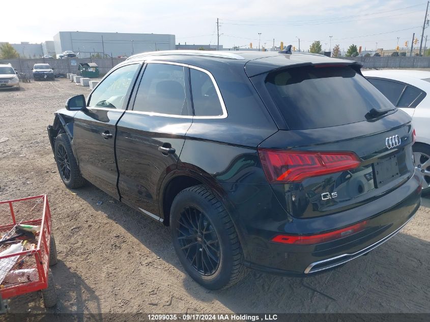 2018 Audi Q5 VIN: WA1FNAFY3J2125427 Lot: 12099035