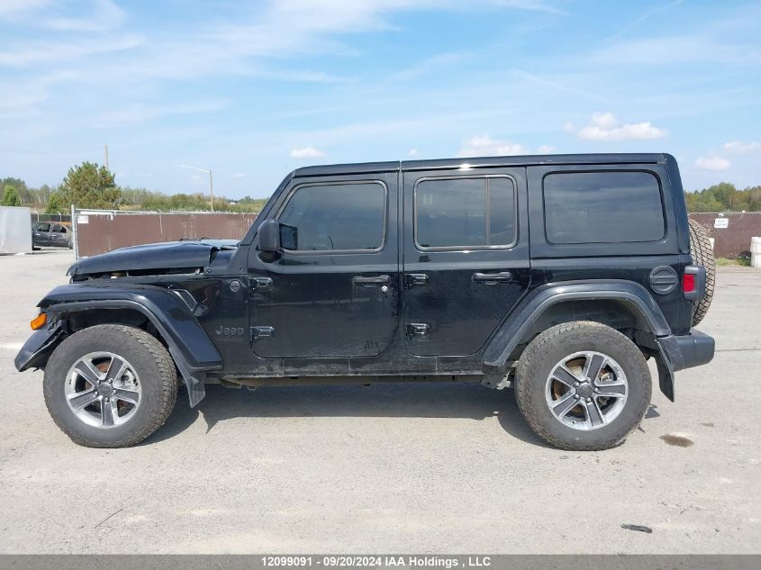 2023 Jeep Wrangler Sahara VIN: 1C4HJXEN1PW589340 Lot: 12099091