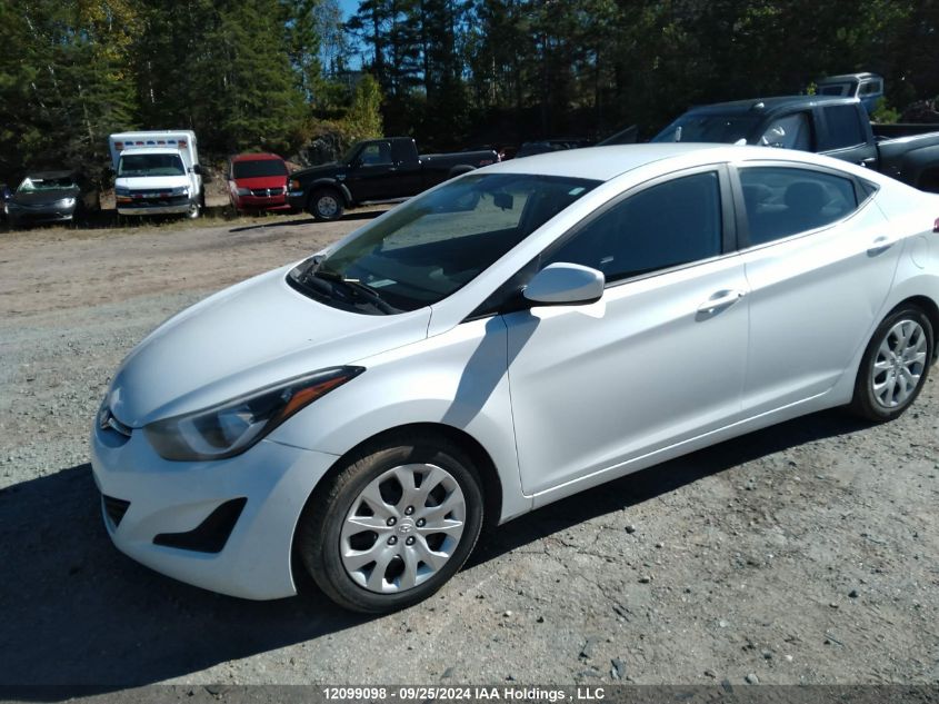 2015 Hyundai Elantra Gl VIN: 5NPDH4AE5FH577632 Lot: 12099098