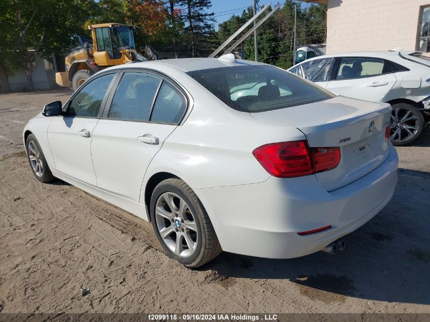 2013 BMW 328Xi VIN: WBA3B3C59DF536042 Lot: 12099115