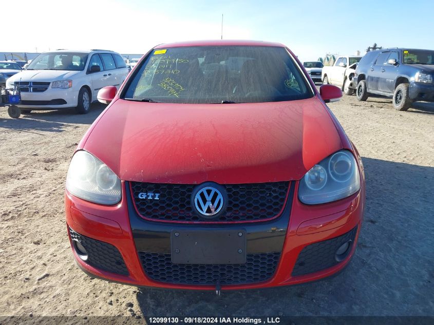 2007 Volkswagen Gti VIN: WVWFV71K27W137310 Lot: 12099130