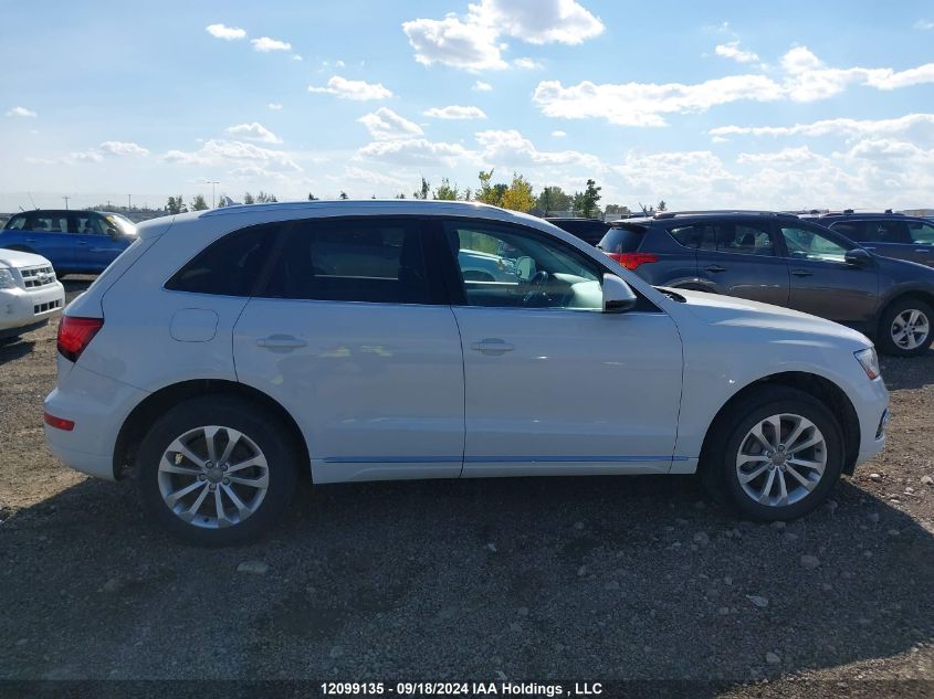 2013 Audi Q5 VIN: WA1LFCFP6DA073840 Lot: 12099135