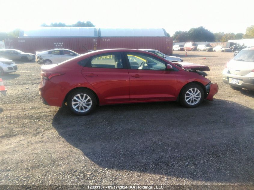 2019 Hyundai Accent Preferred VIN: 3KPC24A32KE046088 Lot: 12099157