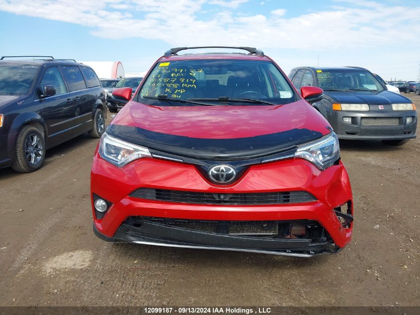 2017 Toyota Rav4 Limited VIN: 2T3DFREV6HW587319 Lot: 12099187