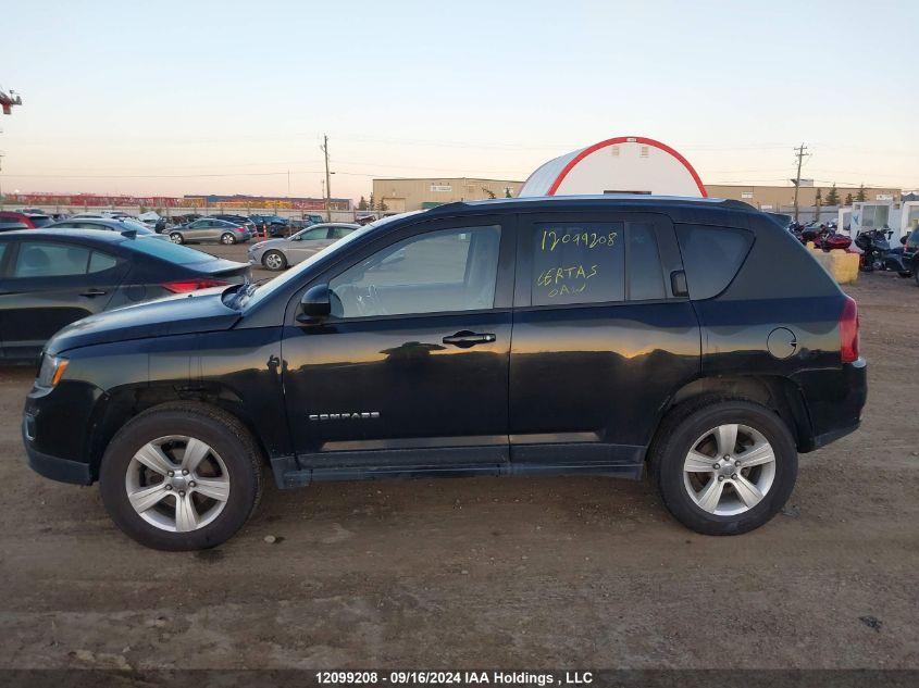 2015 Jeep Compass Sport VIN: 1C4NJDAB4FD338321 Lot: 12099208