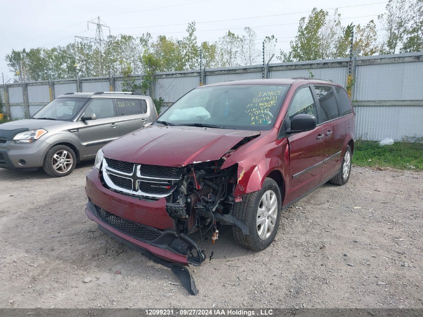 2017 Dodge Grand Caravan VIN: 2C4RDGBG1HR808874 Lot: 12099231