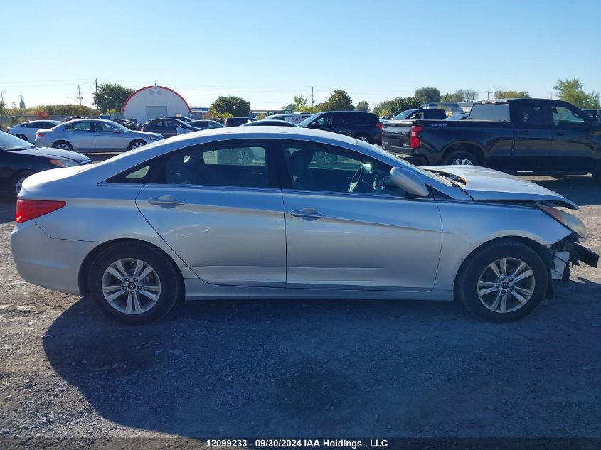 2013 Hyundai Sonata Gls VIN: 5NPEB4AC0DH760146 Lot: 12099233