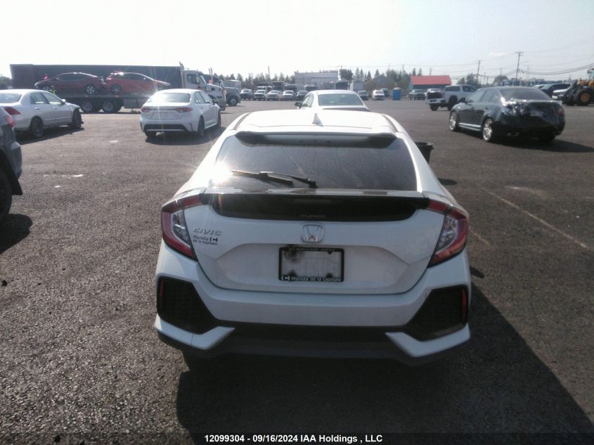 2018 Honda Civic Hatchback VIN: SHHFK7H27JU305757 Lot: 12099304