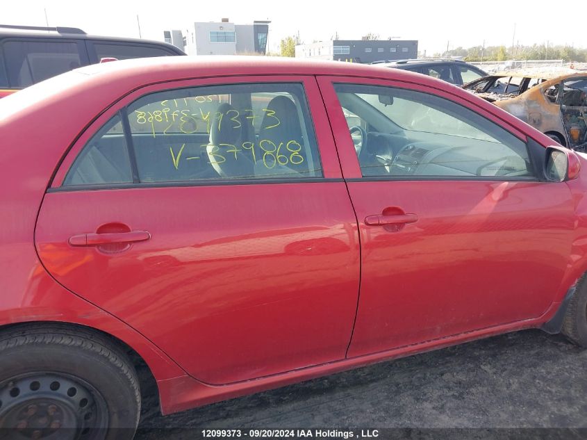 2010 Toyota Corolla VIN: 2T1BU4EE7AC379868 Lot: 12099373