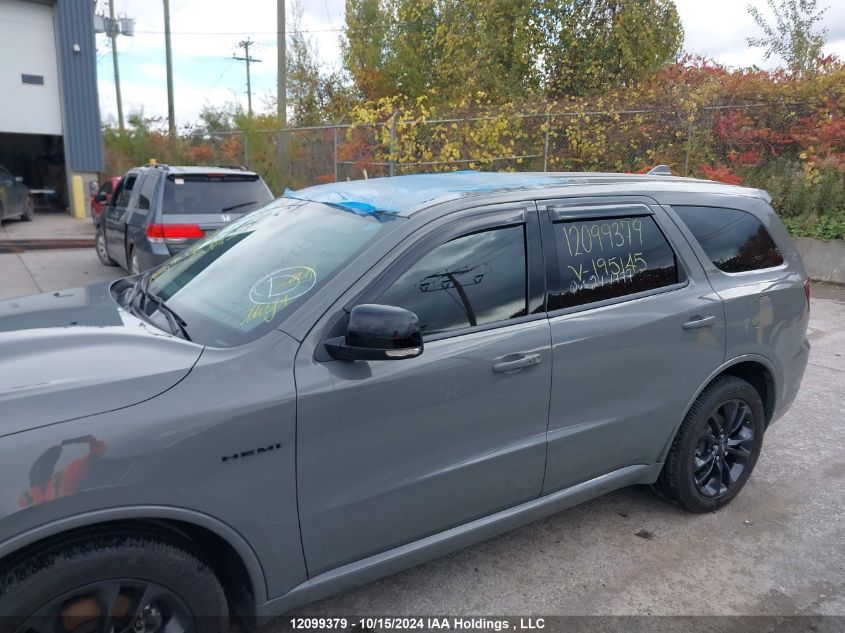 2022 Dodge Durango R/T VIN: 1C4SDJCT2NC195145 Lot: 12099379