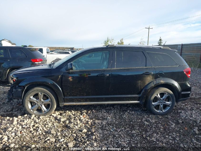 2017 Dodge Journey Crossroad VIN: 3C4PDDGGXHT615019 Lot: 12099381